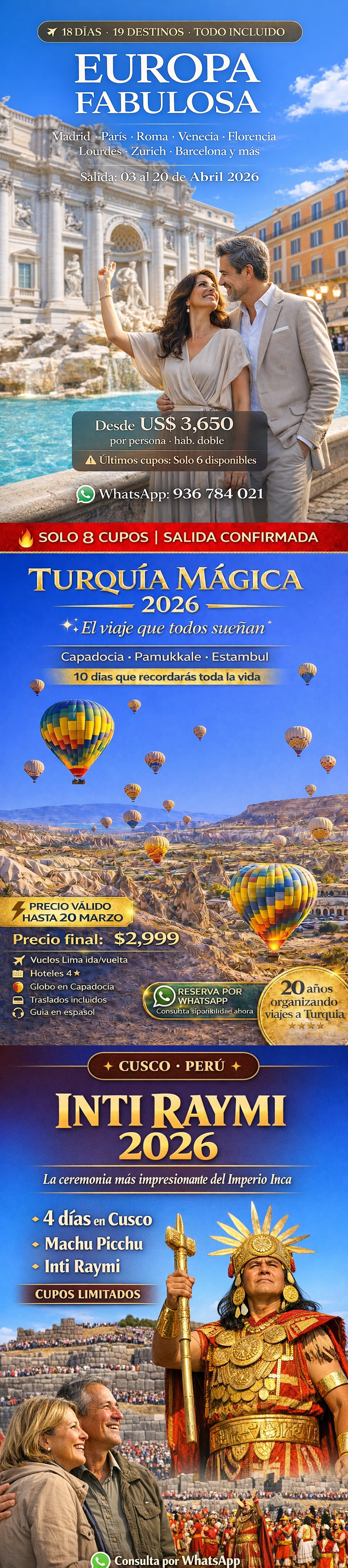 ofertas de viaje Perú