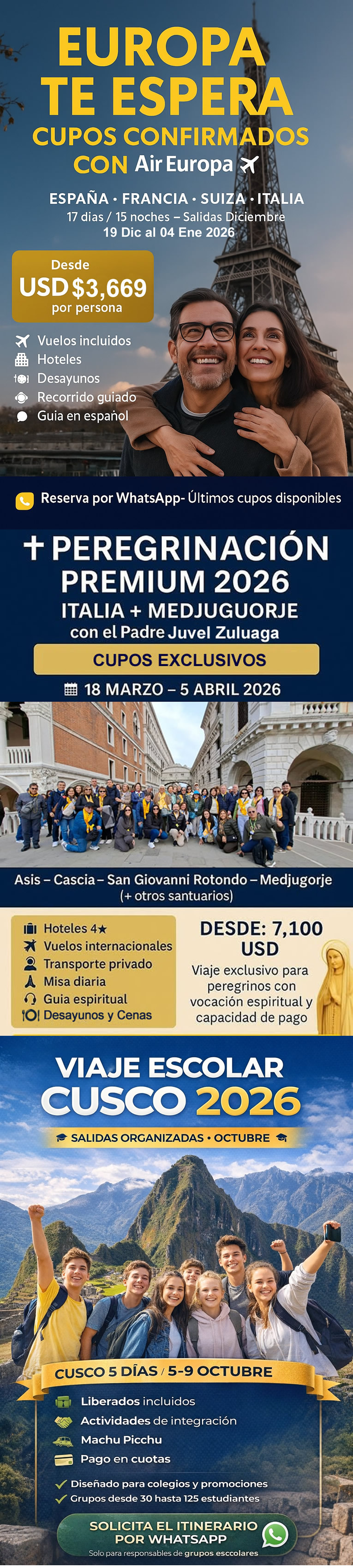 ofertas de viaje Perú