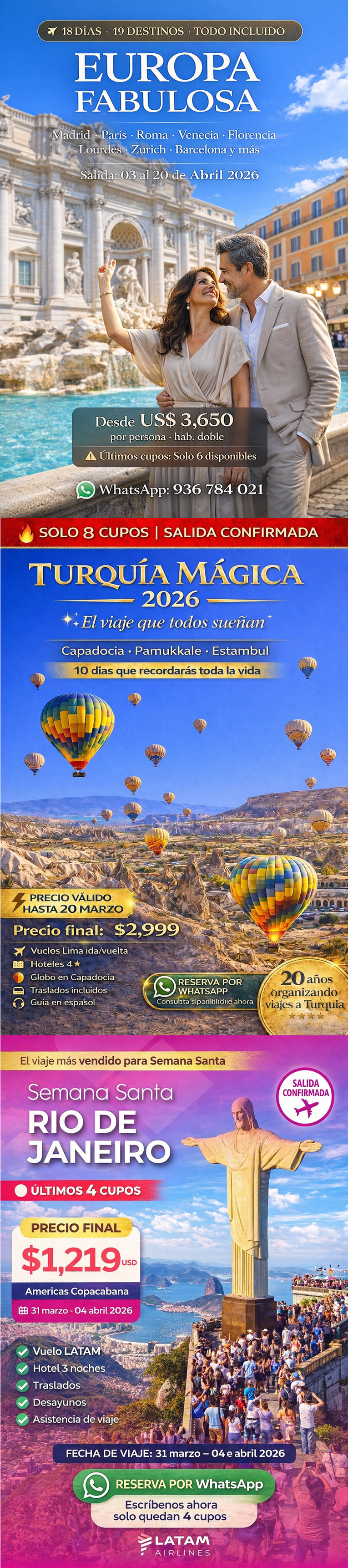 ofertas de viaje Perú